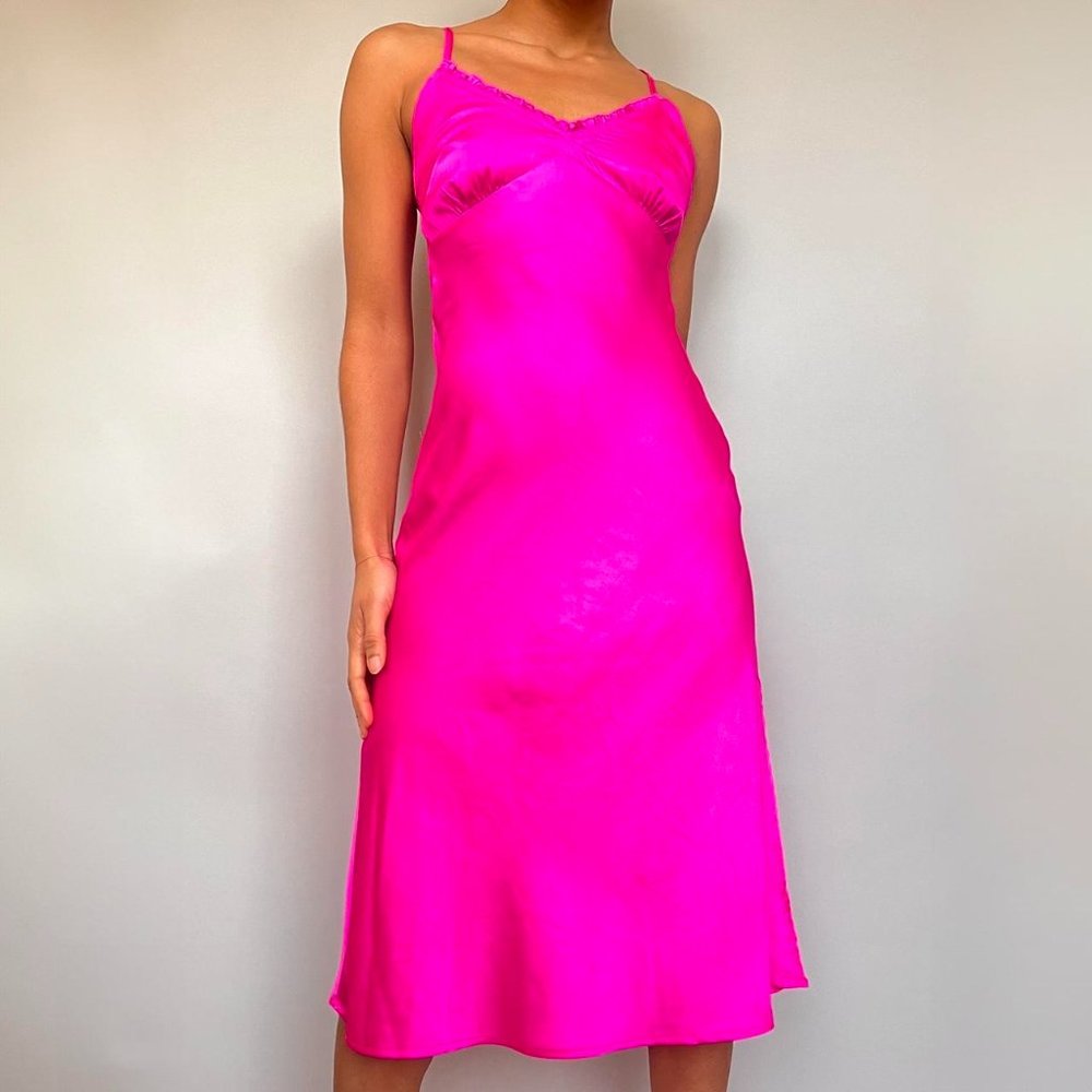 Japna satin mini dress